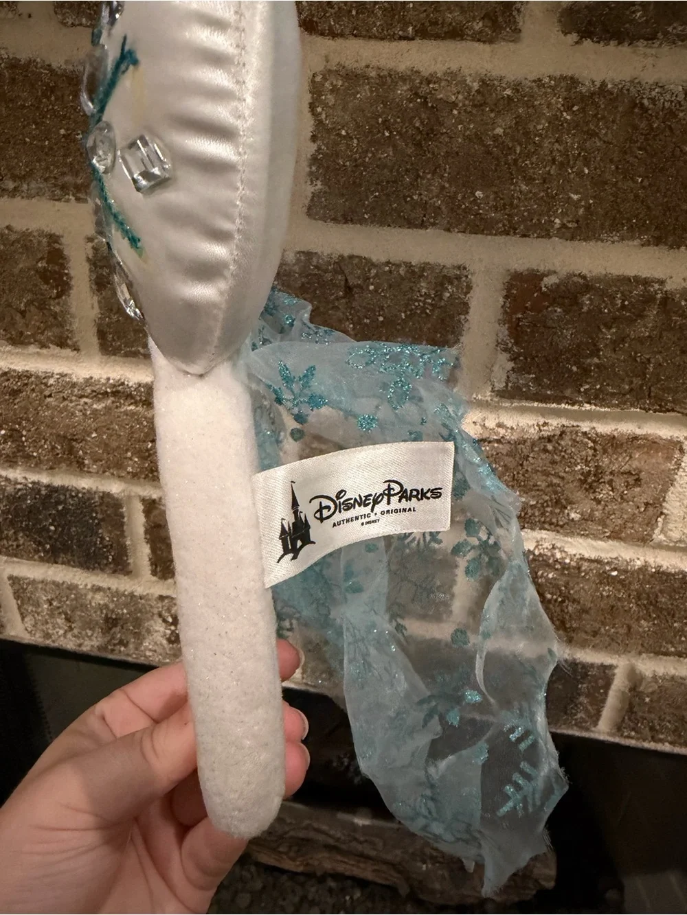 Disney Elsa Snowflake Tiara Headband - White & Blue